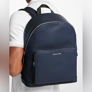 Michael Kors Cooper Commuter Leather Backpack